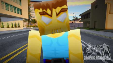 Minecraft Skin HD v24 для GTA San Andreas