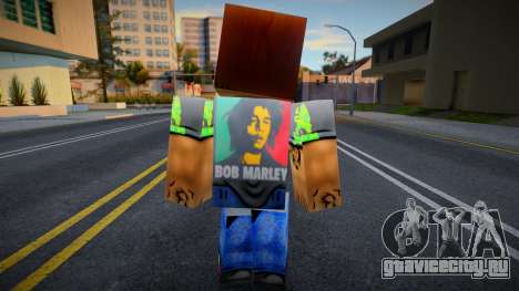 Minecraft Skin HD v21 для GTA San Andreas