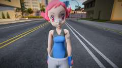 Maylene from Pokemon DP для GTA San Andreas