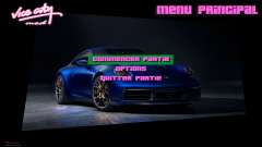 Porsche Menu 1 для GTA Vice City