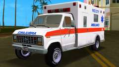 Ford E-350 82 Ambulance для GTA Vice City