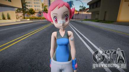 Maylene from Pokemon DP для GTA San Andreas