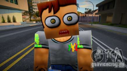 Minecraft Skin HD v21 для GTA San Andreas