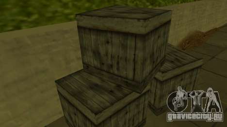 Исправление текстуры деревянной коробки для GTA Vice City