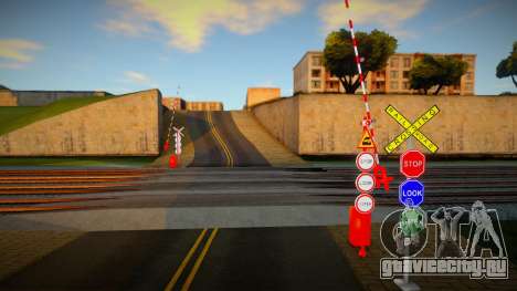 Railroad Crossing Mod Philippines v4 для GTA San Andreas