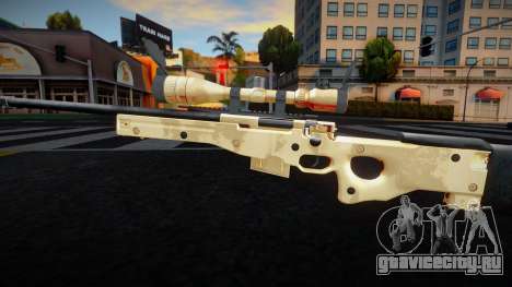 Gold Sniper Rifle 1 для GTA San Andreas