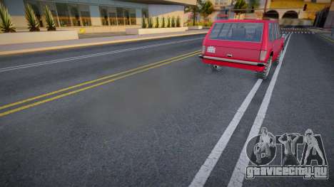 New Smoke Effects for Huntley для GTA San Andreas