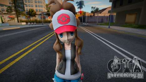 Pokemon Masters Ex: Protagonist - Hilda для GTA San Andreas