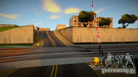 Indonesian Wantech Railroad Crossing v7 для GTA San Andreas