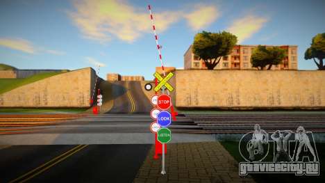 Railroad Crossing Mod Philippines v3 для GTA San Andreas
