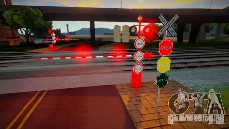 Railroad Crossing Mod Philippines v1 для GTA San Andreas