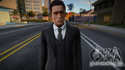 Bruce Wayne Christian Bale v3 для GTA San Andreas