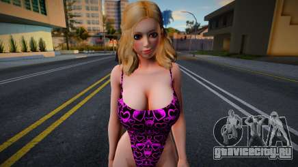 Tekken Lucky Chloe - Bodysuit Heart v1 для GTA San Andreas