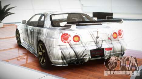 Nissan Skyline R34 GT-R XS S3 для GTA 4