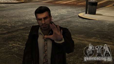 Max Payne Getup for Niko для GTA 4