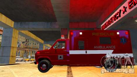 Ford Econoline E-150 1986 Ambulance Rescue для GTA 4