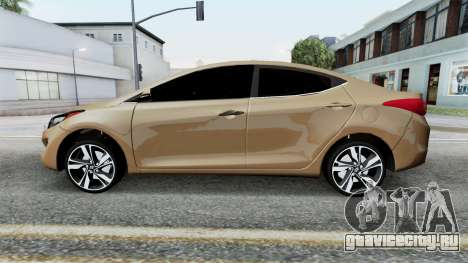 Hyundai Elantra (MD) 2016 для GTA San Andreas