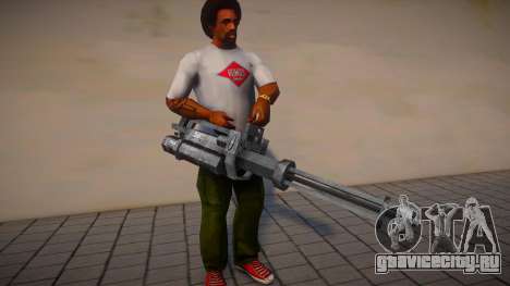 HD Minigun from RE4 для GTA San Andreas