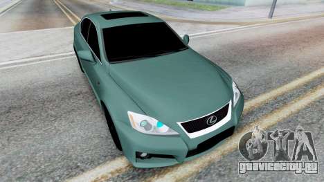 Lexus IS F (XE20) 2008 для GTA San Andreas