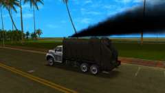 Improved exhaust for Trashmaster для GTA Vice City
