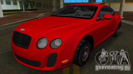 Bentley Continental SS 2010 (New Plate) для GTA Vice City