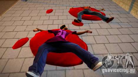 Grand Theft Auto V Blood Mod for SA (V2) для GTA San Andreas