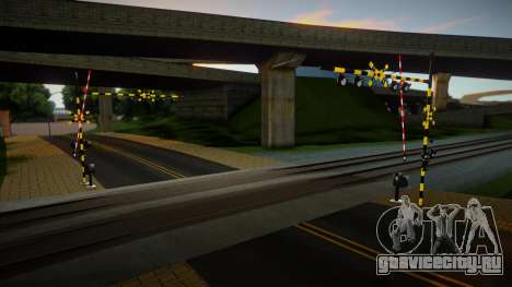 Railroad Crossing Mod South Korean v6 для GTA San Andreas