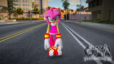 Amy Rose From Sonic Riders для GTA San Andreas