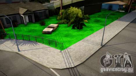 New Grove Street Textures Vol.1 для GTA San Andreas