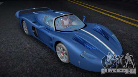 2004 Maserati MC12 Carbon Blue для GTA San Andreas