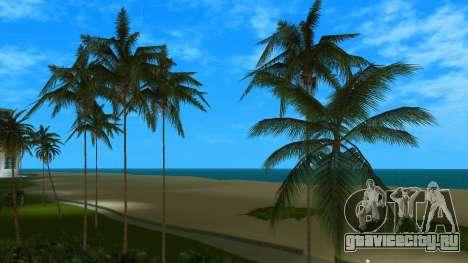 80s HD Vegetation Palm Trees для GTA Vice City