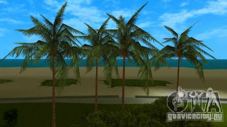 VCS Palm Trees (with HD Leaves) для GTA Vice City