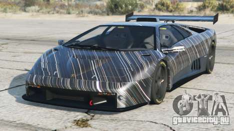 Lamborghini Diablo Pickled Bluewood
