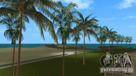 VCS Palm Trees (with HD Leaves) для GTA Vice City