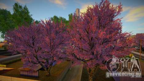 Вишнёвые деревья 1.0 для GTA San Andreas