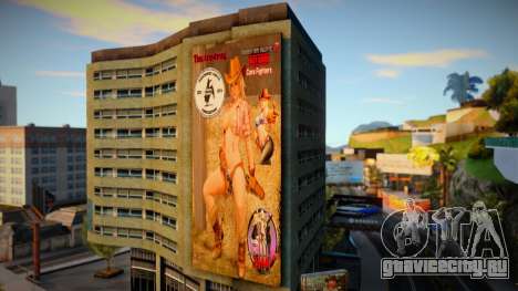 DOA5 Cowgirls Rodeo Time Billboards in Rodeo Los для GTA San Andreas