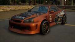 Nissan Skyline R32 из Need For Speed: Undergro 1 для GTA San Andreas Definitive Edition