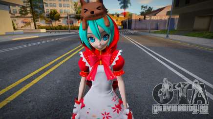PDFT Hatsune Miku Little Red для GTA San Andreas