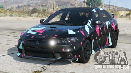 Mitsubishi Lancer Evolution X Black Pearl для GTA 5