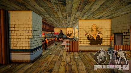 CJ Bar Interior Retextured HD для GTA San Andreas