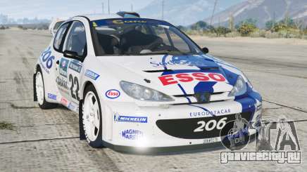 Peugeot 206 WRC 1999 для GTA 5