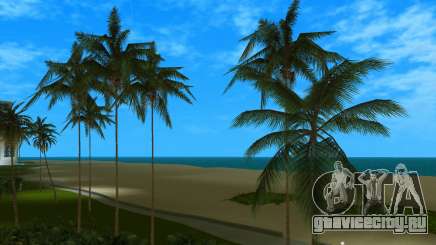 80s HD Vegetation Palm Trees для GTA Vice City