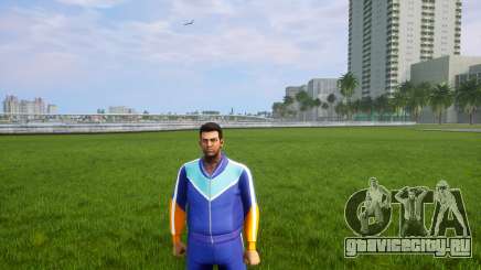 Спорт костюм 80 с молнией для GTA Vice City Definitive Edition