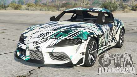 Toyota GR Supra Black Haze для GTA 5