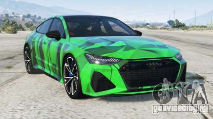 Audi RS 7 Sportback Generic Viridian для GTA 5