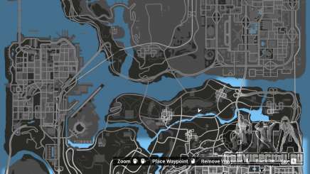 Радар, карта и иконки в стиле GTA 5 для GTA San Andreas Definitive Edition