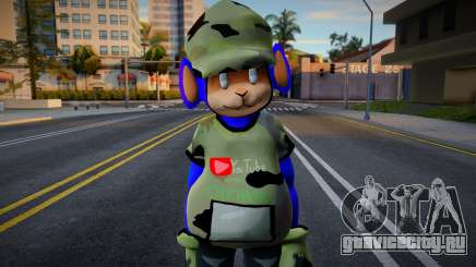 Rap And Death Chichachu Skin для GTA San Andreas