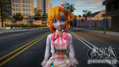 Honoka Love Live Recolor 1 для GTA San Andreas