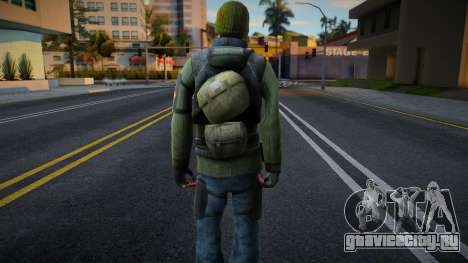 Half-Life 2 Rebels Male v6 для GTA San Andreas