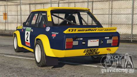 Fiat 131 Abarth Nile Blue